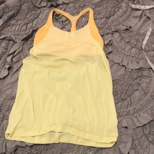 Lululemon size 8 in yellow